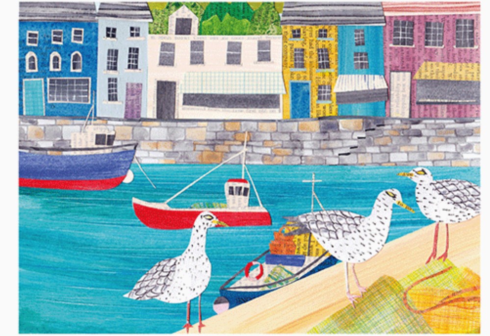 Harbourside Greetings Card