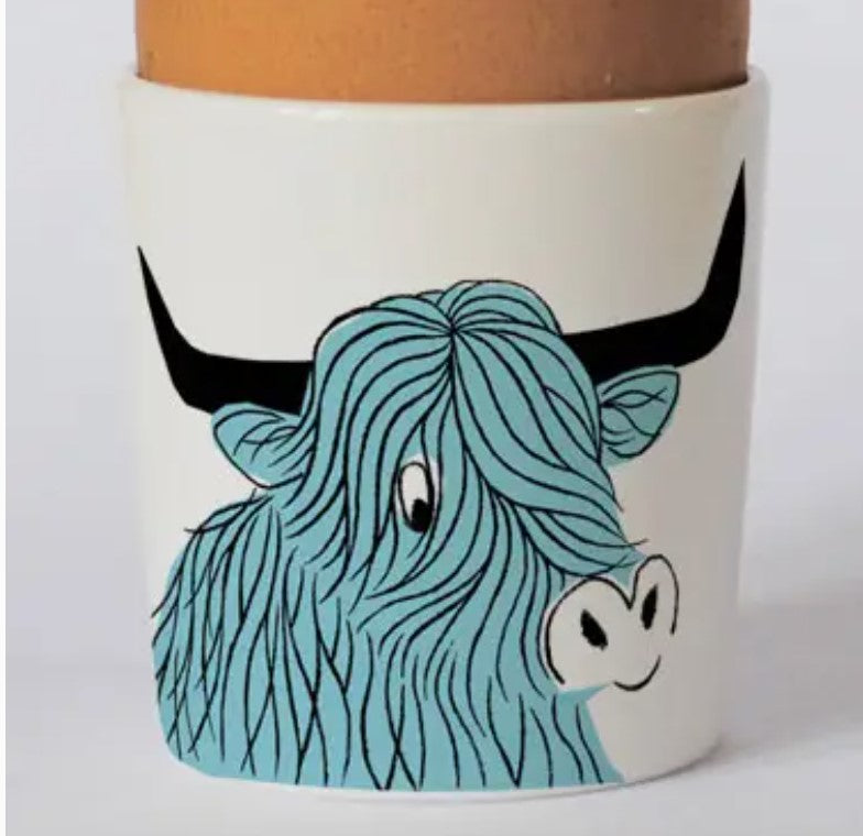 Highland Cow Egg Cup