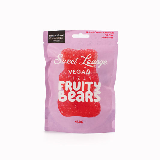 Vegan Fizzy Fruity Bears (Plastic-Free) 130g