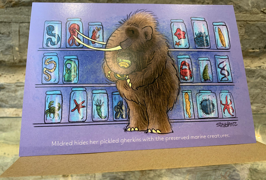 Mildred Mammoth Collection - Card Number 5 - Pickles