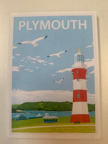 Recycled Acrylic Magnet - Smeaton's Tower