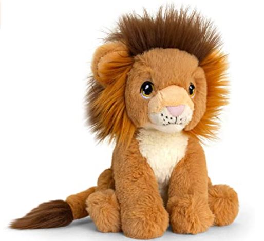 Keeleco Sit Up Lion 18cm