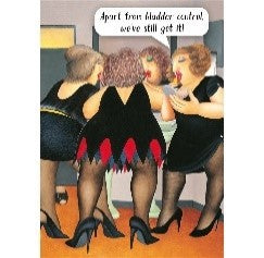 Beryl Cook Ladies Who Loo Greetings Card