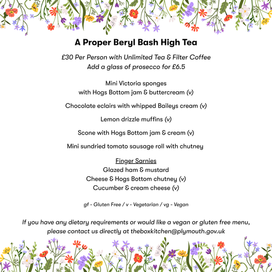 Mother's Day High Tea - Sunday 15 March