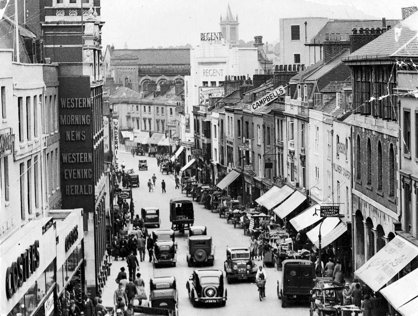 Frankfort Street, Plymouth, Print