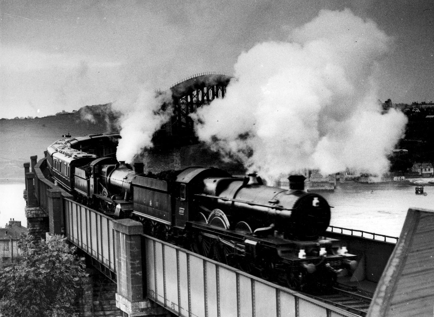 Royal Train crossing the Royal Albert Bridge, Print