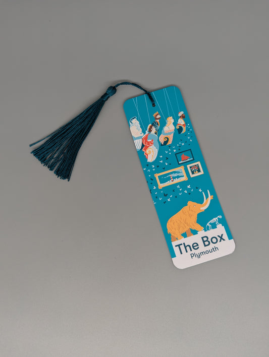 The Box Bookmark with Tassel