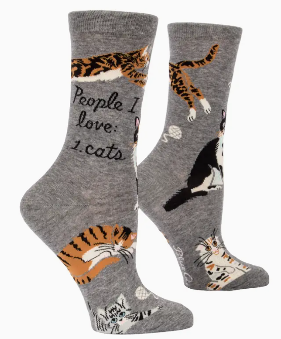 People I Love: Cats Women's Socks