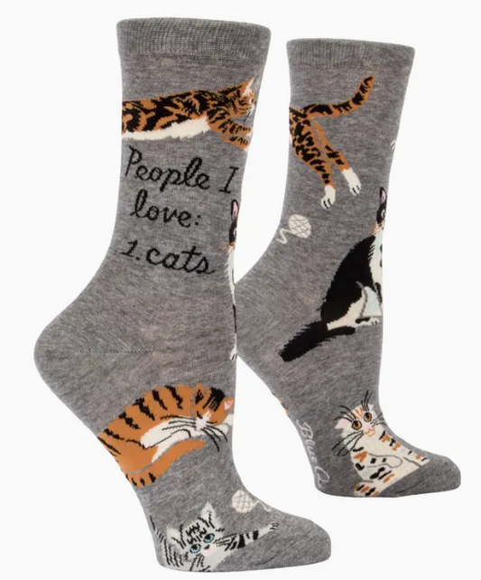 People I Love: Cats Women's Socks