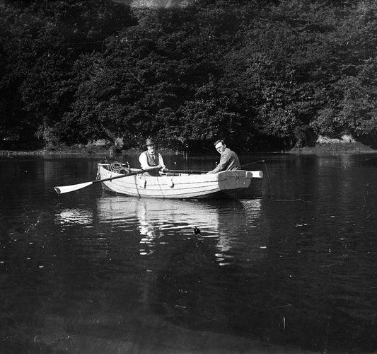 Fishing on the River, Print