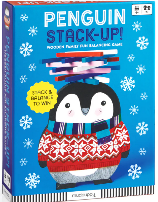 Penguin Stack-up Wooden Balancing Game (Game)