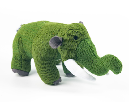 Woolly Mammoth Knitted Mammoth Rattle