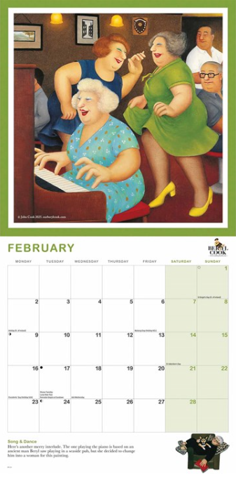 Beryl Cook Calendar 2026