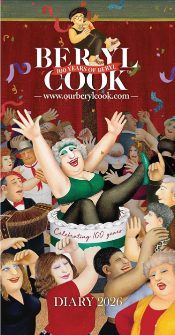 Beryl Cook Slim Diary 2026