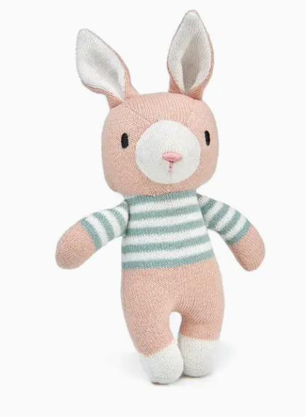 Finbar Hare Knitted Soft Toy