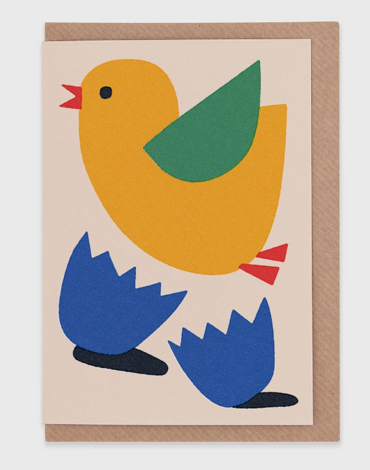 Baby Chick Greetings Card