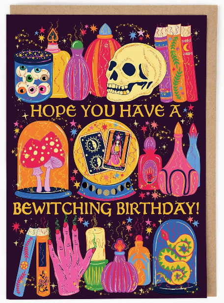Bewitching Birthday Greetings Card