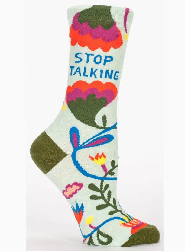 Stop Talking Women's Socks