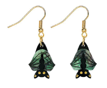 Vampire Bat Earrings