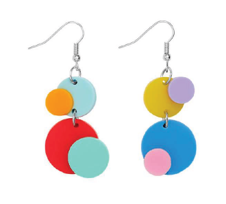 Colourful Dots Earrings