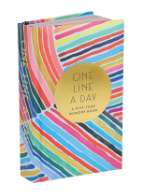Rainbow One Line a Day: A Five-Year Memory Book