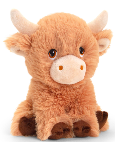 Keeleco Shaggy Cow 18cm