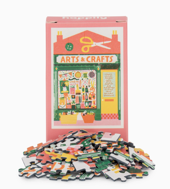 Arts & Craft Shop - 99 Piece Mini Jigsaw Puzzle