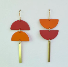 Colourful Mismatch Spectrum Collection - Statement Earrings