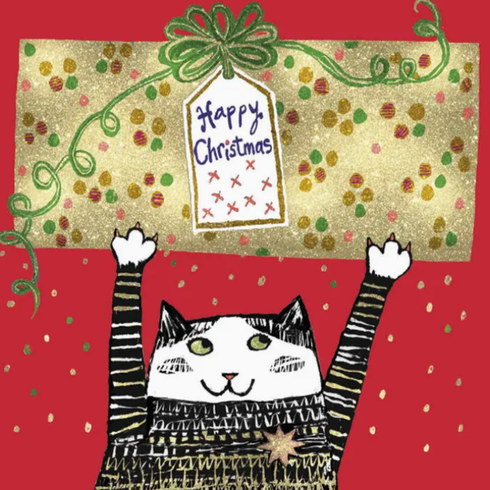 Glitterfest Greetings Card