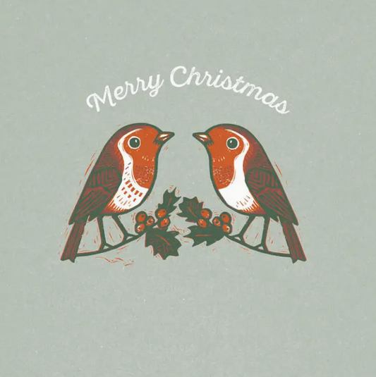 Robins Greetings Card