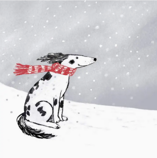 Waiting For Snowballs Greetings Card