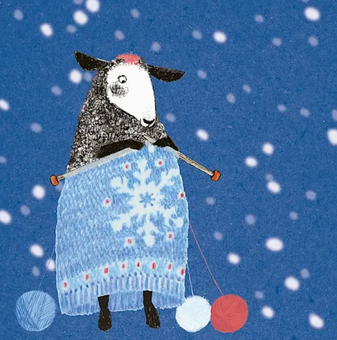 Winter Woolly Greetings Card