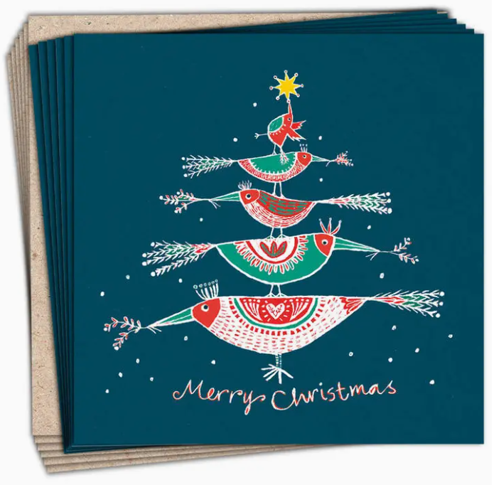 Incredible Tree of Birds Greetings Cards (Charity Pack)