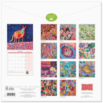 2027 Arthouse Unlimited Square Calendar