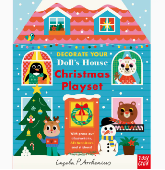 Decorate Your Doll's House: Christmas Playset