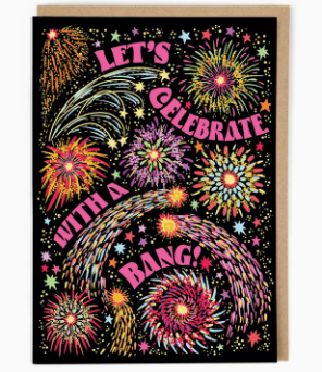 Fireworks Greetings Card