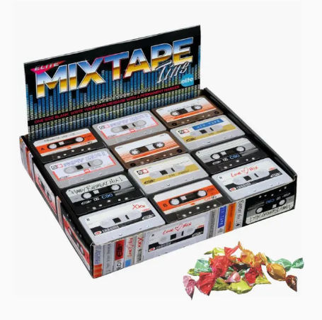 Cassette Tins with Fruit Drops