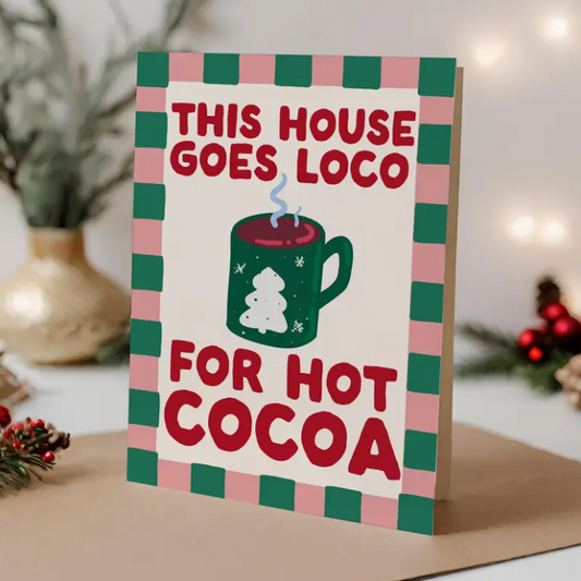 Hot Cocoa Christmas Card