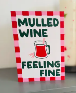 Mulled Wine Christmas Card