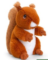 Keeleco Red Squirrel 15cm