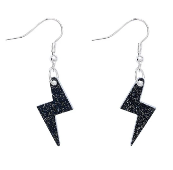 Bolt Charm Earrings