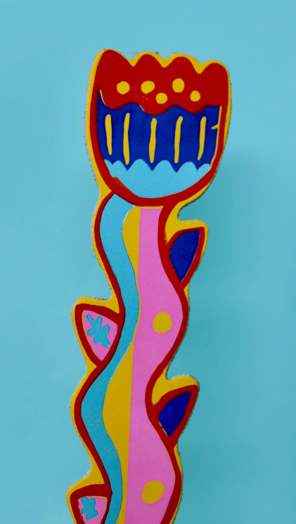 Tulip Bookmark