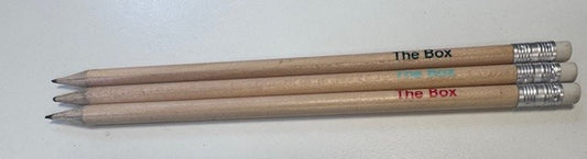 The Box Sustainable Wooden Pencil with Eraser