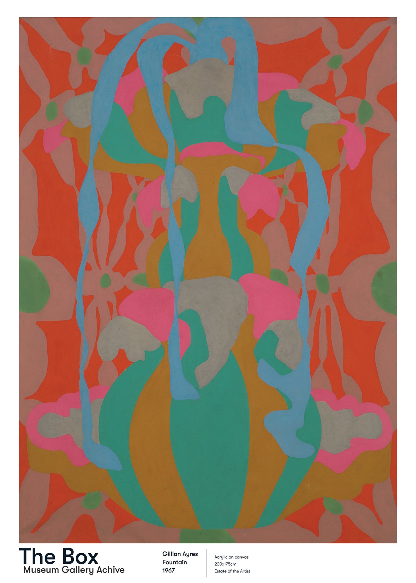 Gillian Ayres Tea Towels