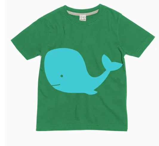 Whale Interactive Glow in the Dark Children's T Shirt