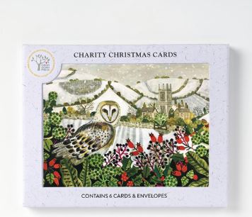 Winter Owl - AGBI Christmas Cards (Pack of 6)