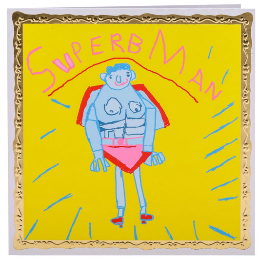 Superbman Card, Greetings Card