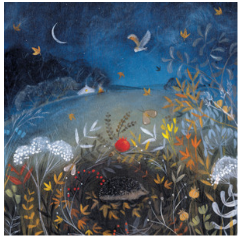 Autumn Dusk Greetings Card