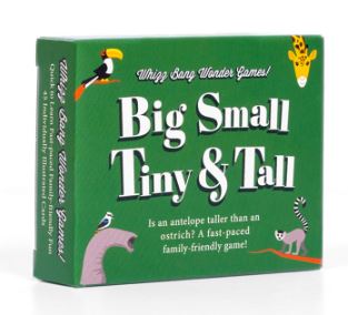 Big Small Tiny & Tall Card Game