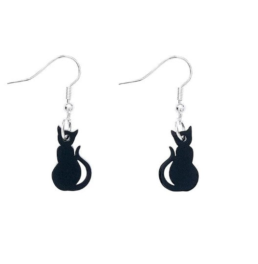 Cat Charm Earrings
